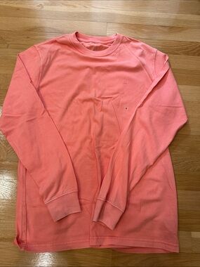 American Eagle Outfitters Coral Long Sleeve Tee